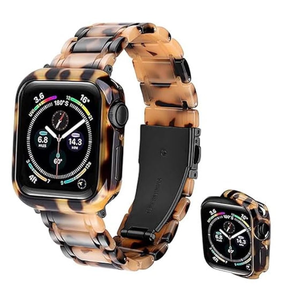 Amazon.com: Omter Band with Case Compatible with Apple Watch